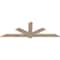 Ekena Millwork Kennewick Smooth Timber Gable Bracket, Douglas Fir, 84"W x 28"H x 1 1/2"D x 5 1/2"F, 8/12 Pitch GBW084X28X0206KEN00SDF - alternate 5